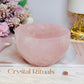 Large Chunky Rose Quartz Bowl 684g