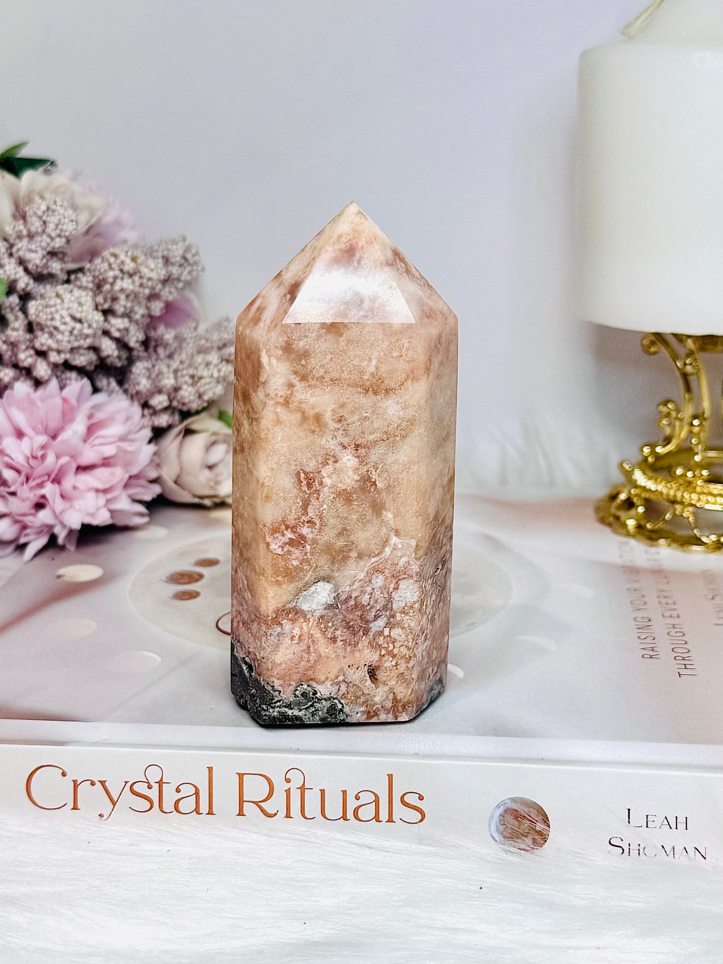 Pink Amethyst Tower 10.5cm