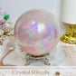 Angel Aura Rose Quartz Sphere 1.2Kg