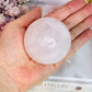 Natural Rose Quartz Sphere On Stand 302grams