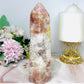 High Grade Druzy Pink Amethyst Tower 16.5cm 546g