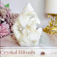 White Chunky Quartz Flame | Freeform 10cm