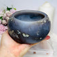 Large Agate Carved Bowl 12.5cm 1.1KG
