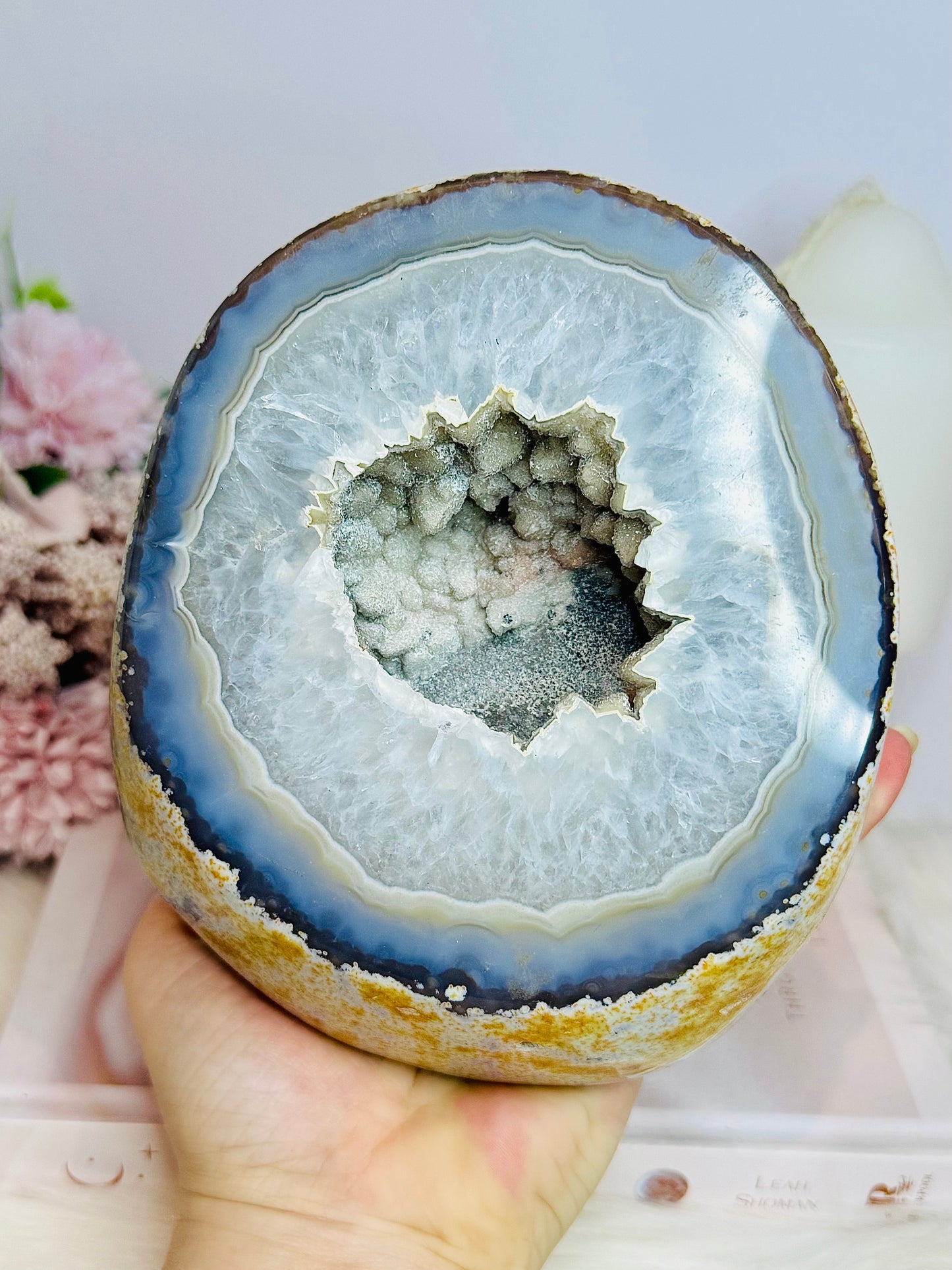 Large Sugar Druzy Agate Jewellery Box 2.2KG