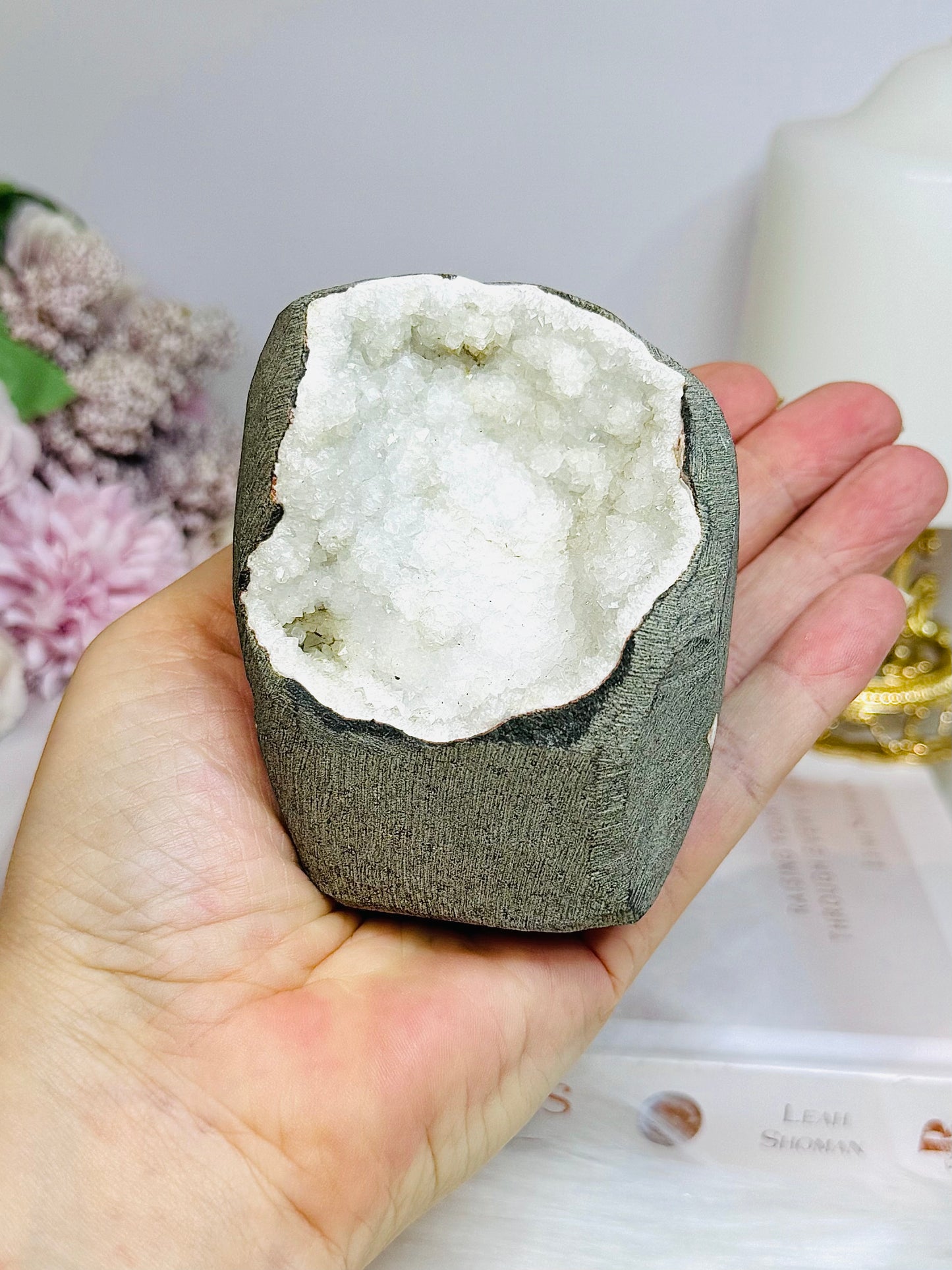 Druzy Apophyllite Freeform 8cm 369g