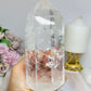 High Grade AAA Clear Quartz Large Chunky Tower From Brazil 15.5cm 956g