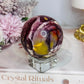 High Grade Mookaite Jasper Sphere on Stand 7cm