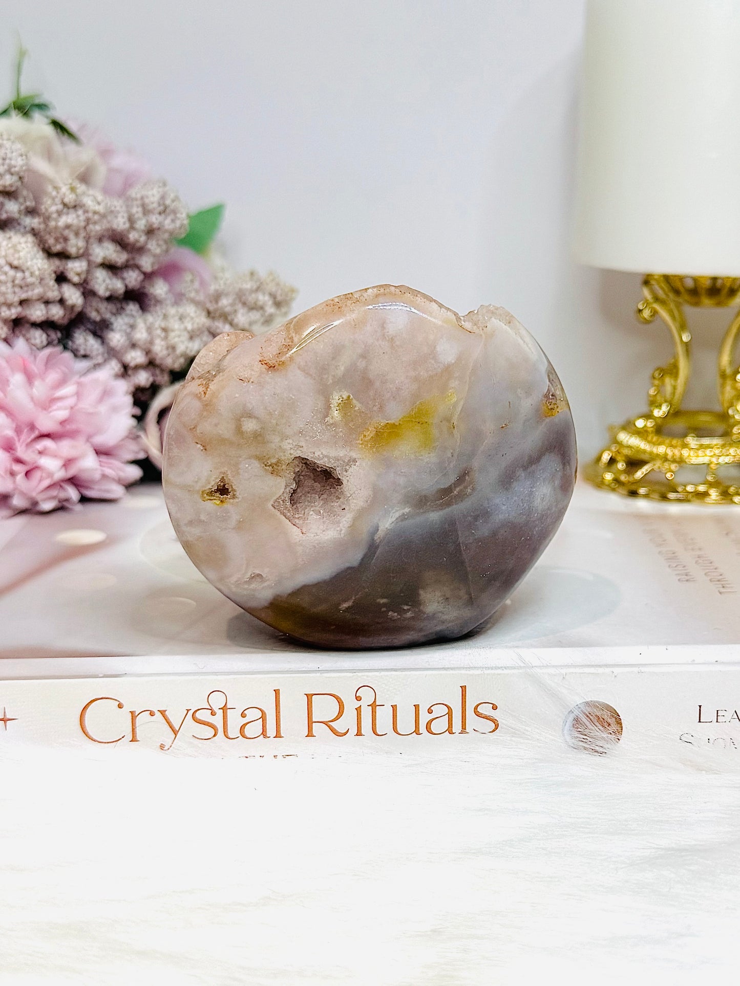 Agate Druzy Freeform 331g