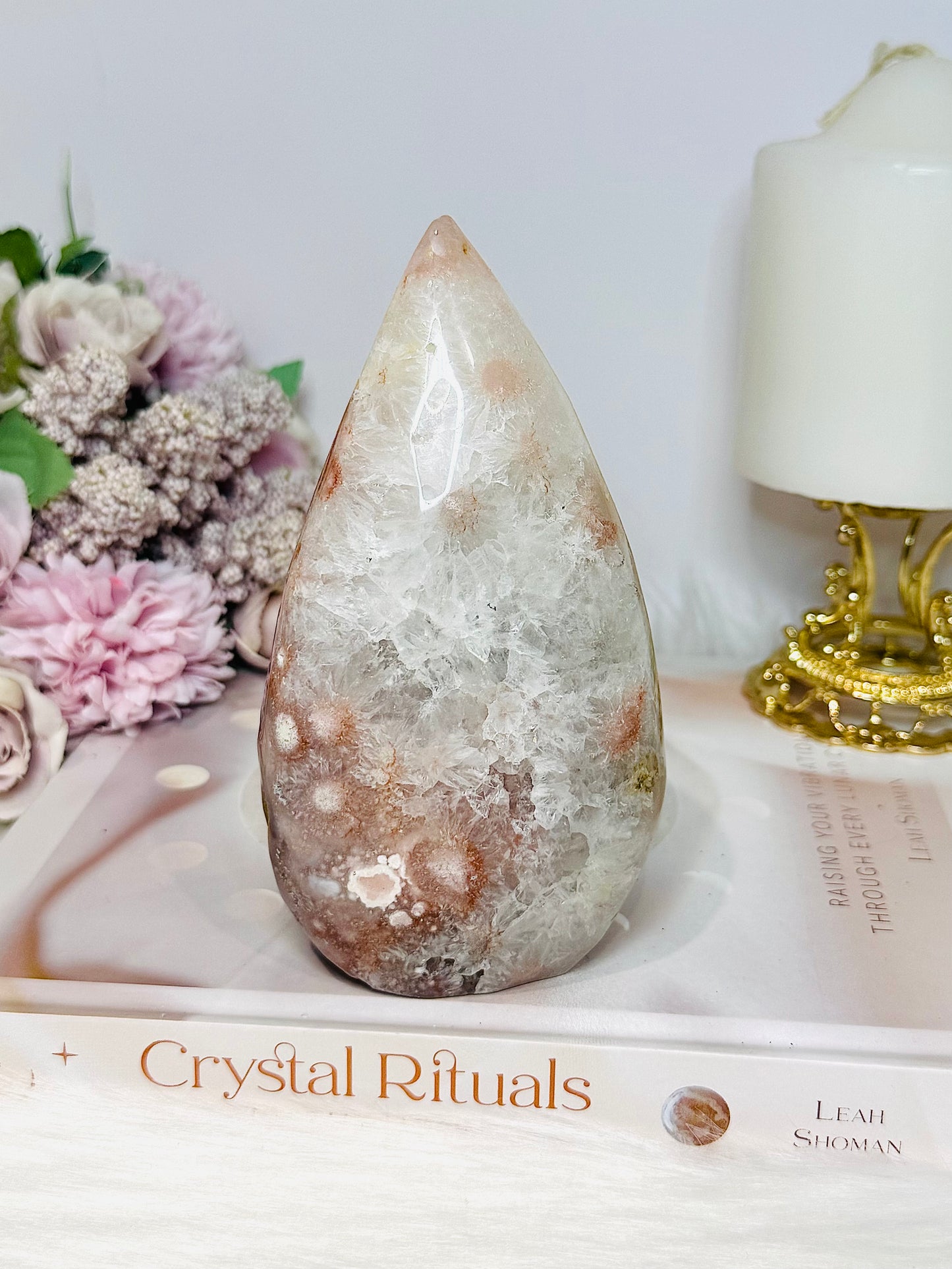 Large Pink Amethyst Freeform | Flame 605g 13.5cm