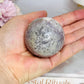 Druzy Flower Agate Sphere On Stand 183g