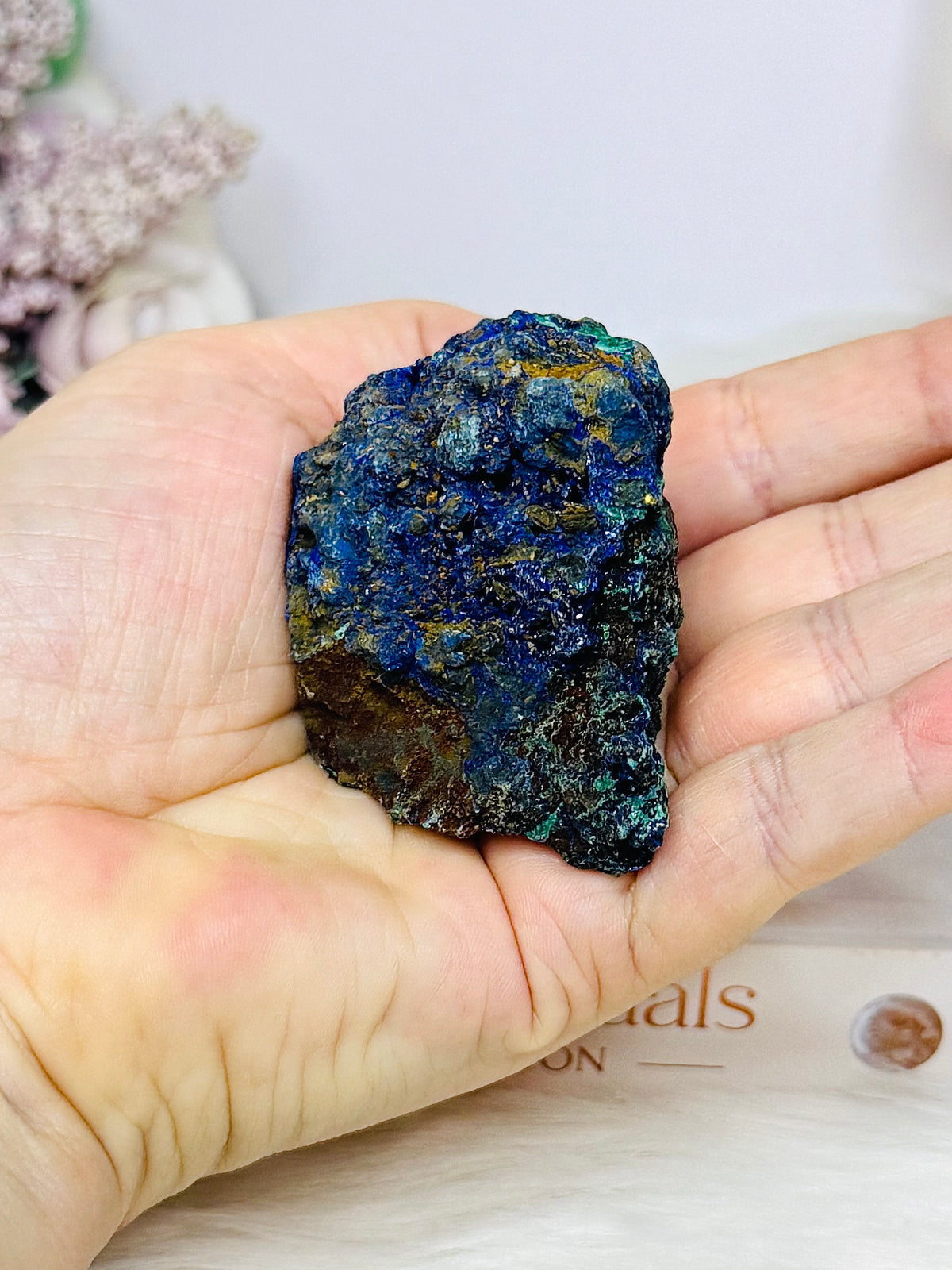 Natural Azurite with Malachite Specimen 115g