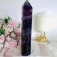 Wow!! High Grade Fabulous Large Chunky 21.5cm Fluorite Tower | Generator