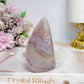 Natural Large Crazy Lace Amethyst Polished Freeform 9.5cm