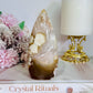 Druzy Flower Agate Freeform | Flame 11.5cm
