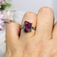 Ruby in Zoisite Adjustable Ring
