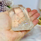 High Grade Clear Quartz Chunky Tower with Rainbows 10cm 324g