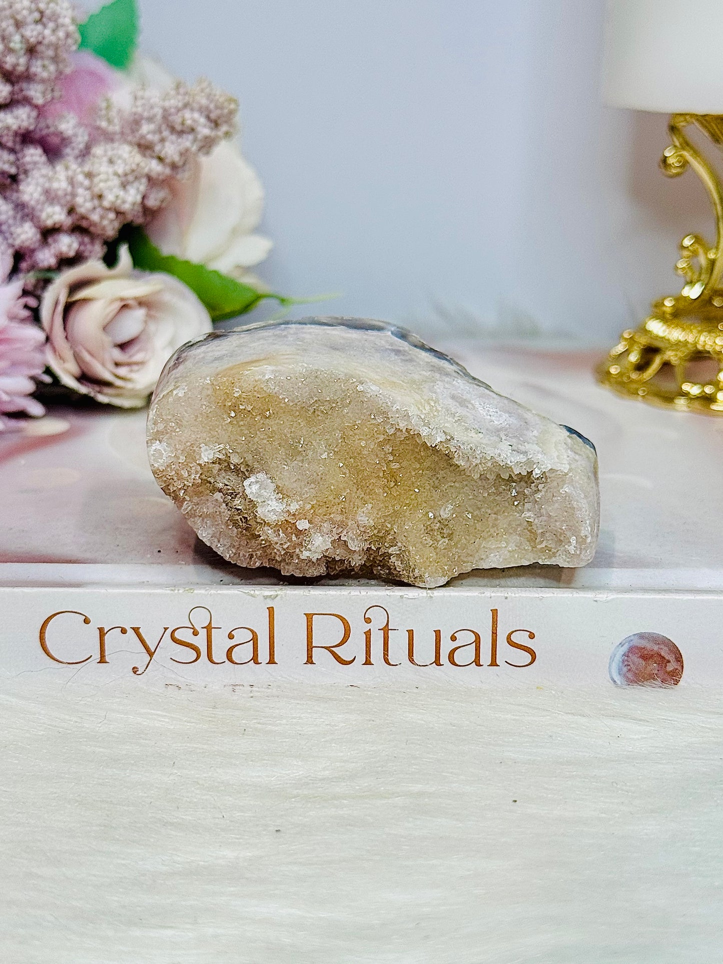 Natural Pink Amethyst Freeform 8cm