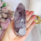 Polished Chunky Amethyst Flame | Freeform on Stand 17cm 683g