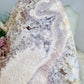 Huge Druzy Pink Amethyst Slab on Stand Full of Crystallisation 1.78KG 31cm