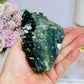 A Collectors Piece ~ Rare High Grade Green Hedenbergite Quartz Crystal Cluster 9.5cm 367g