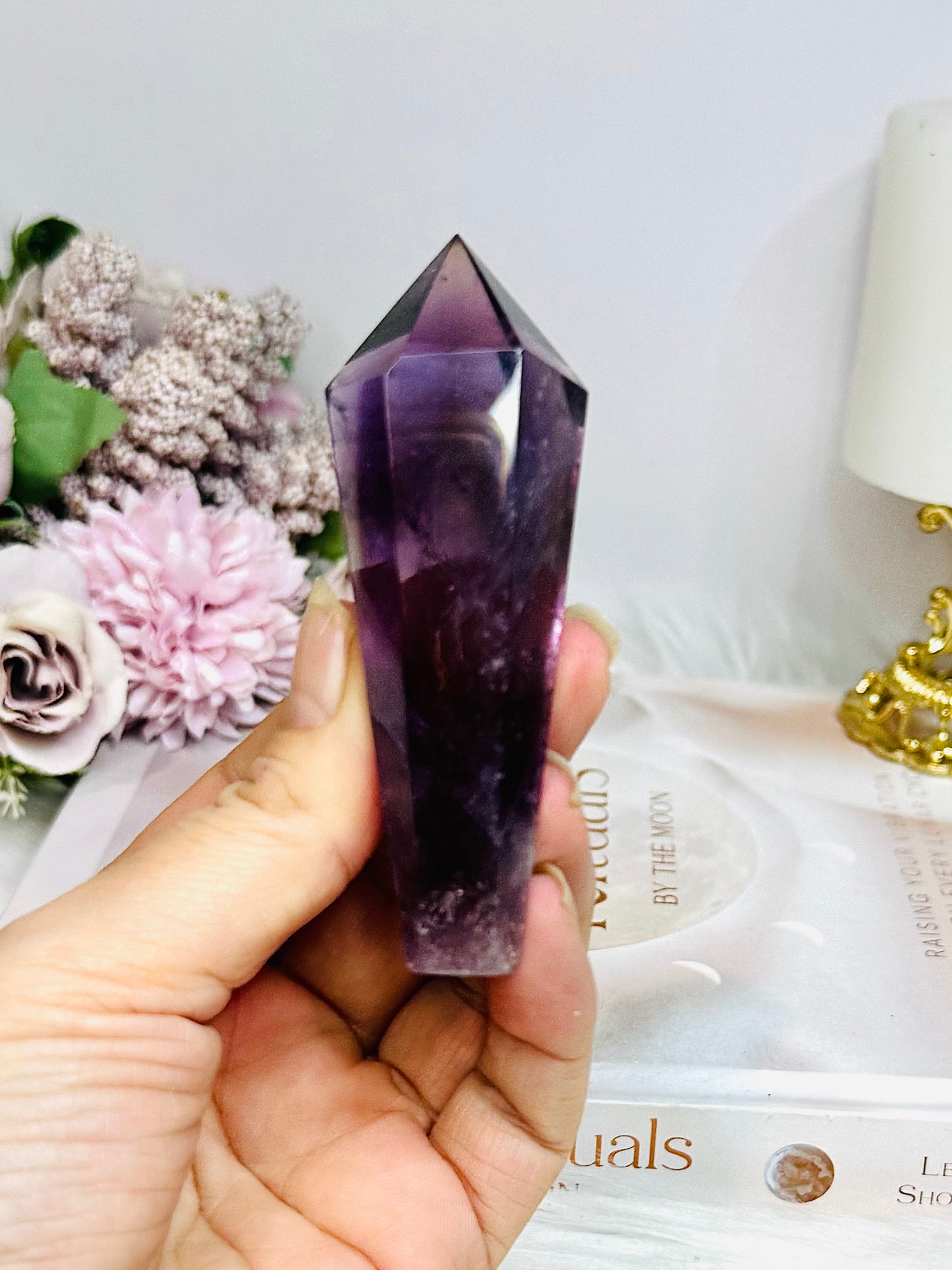 Phantom Amethyst Obelisk | Tower 9cm