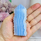 High Grade Blue Lace Agate Tower | Freeform 9cm