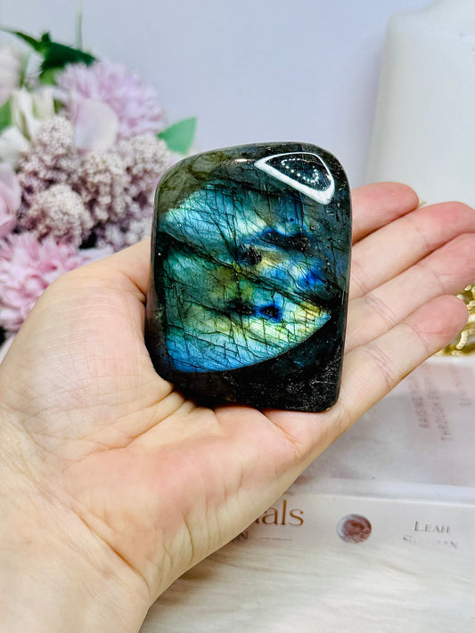 Natural Labradorite Polished Freeform 254g