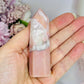 Pink Opal Tower 9cm