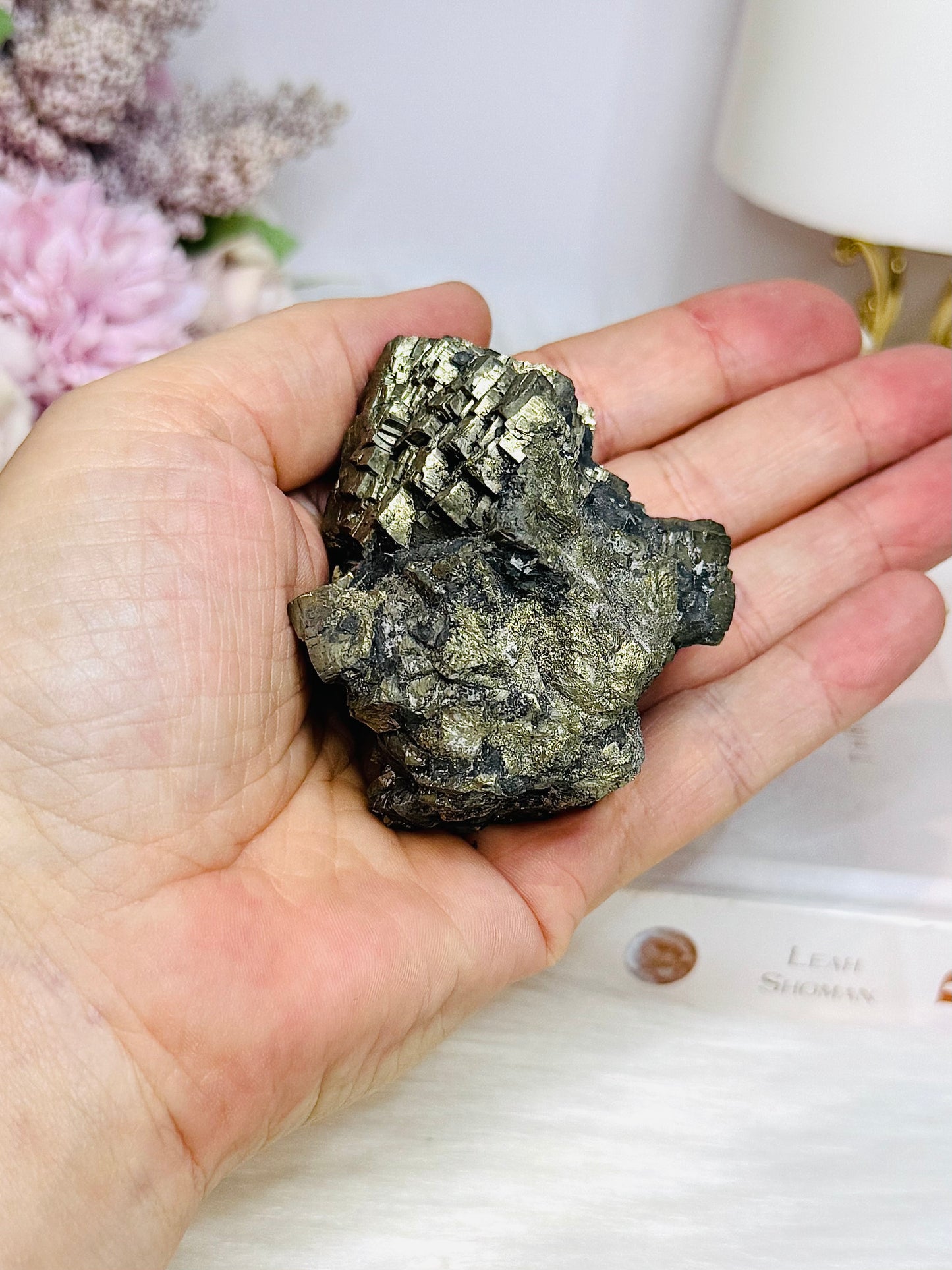 Natural Pyrite Cluster 239g