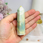 Sky Blue Quartz Tower 9cm