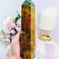 Beautiful 18cm Jasper Tower