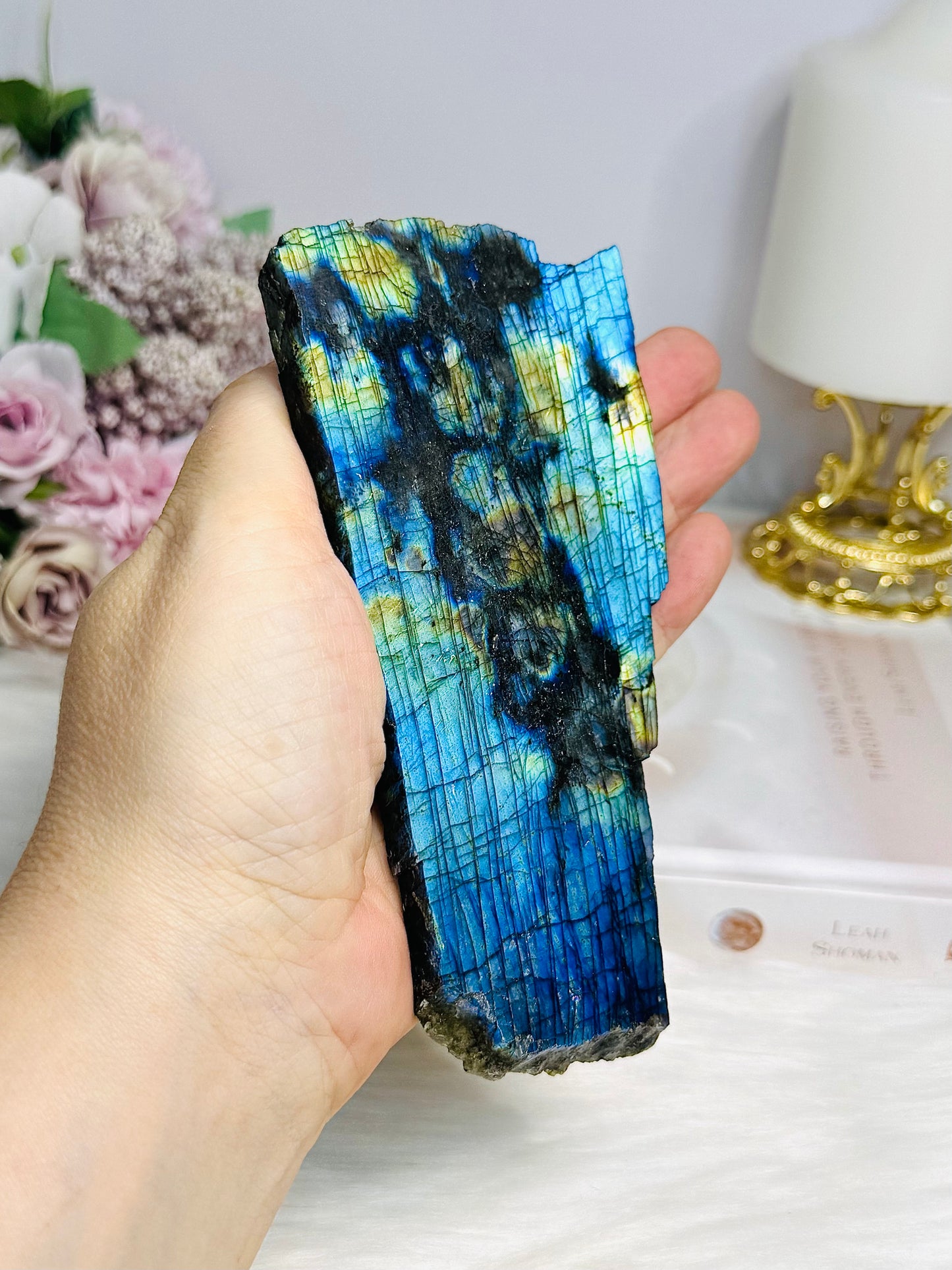Labradorite Slab 14cm