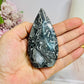 Black Panda Calcite Flame 9cm