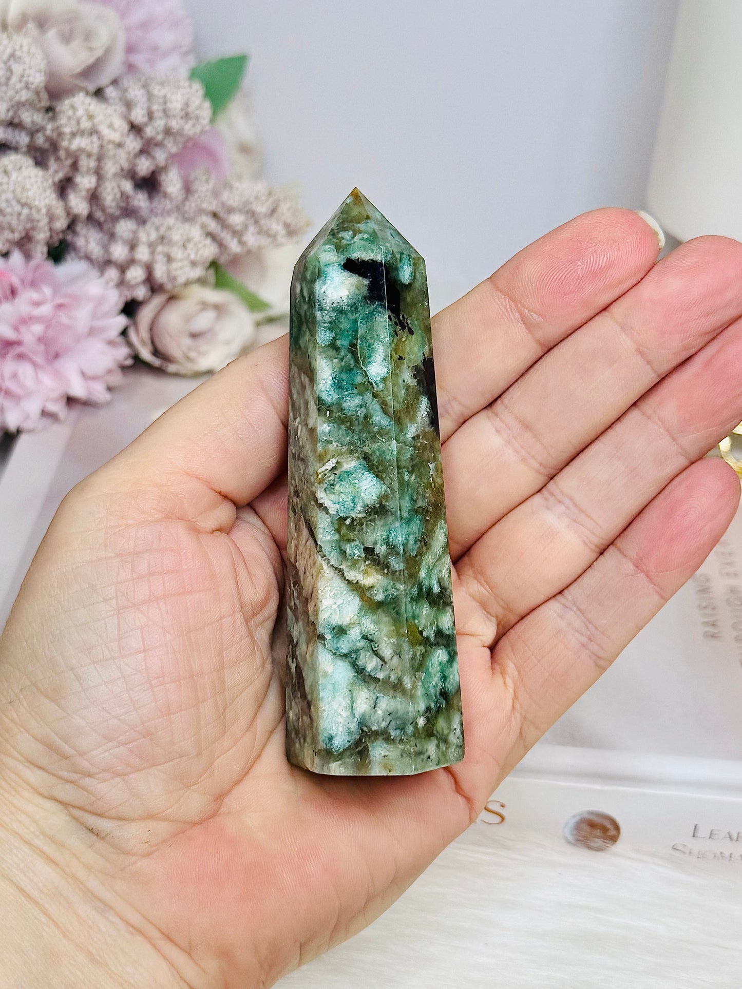 Natural Turquoise Tower 9.5cm