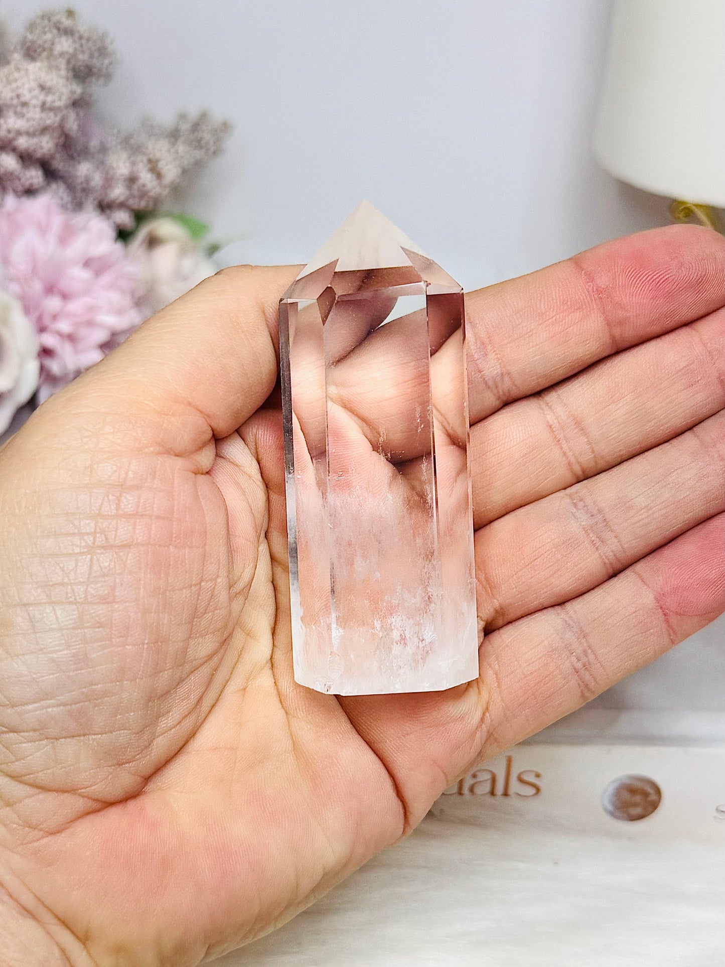 High Grade Clear Quartz Tower 7.5cm