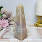Natural Pink Amethyst Obelisk | Tower 13cm 235g