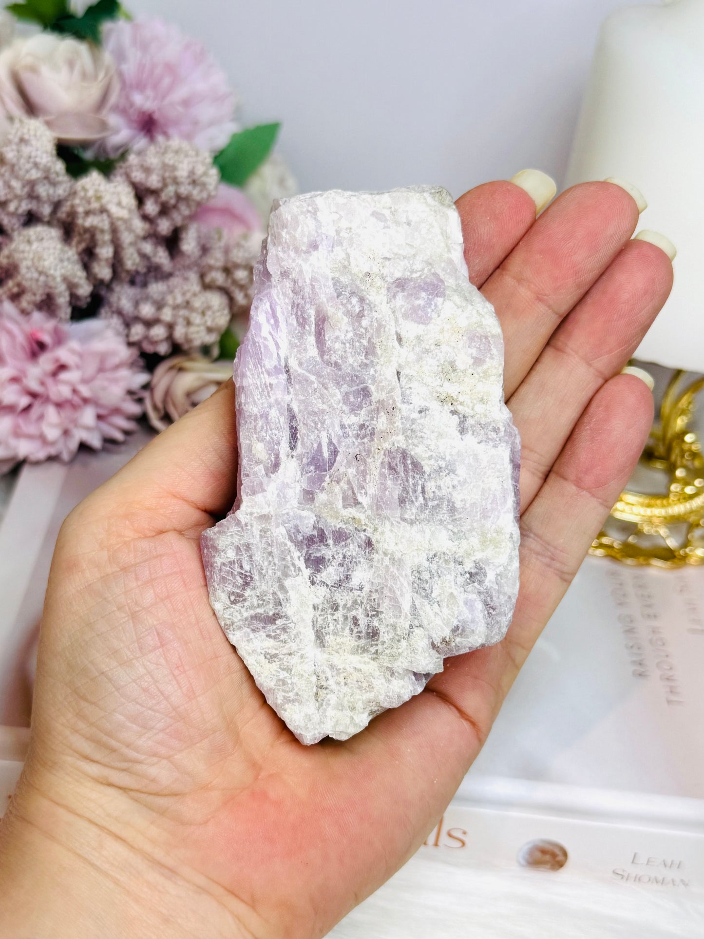 Large Natural Kunzite Specimen 11cm