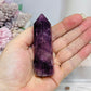 Purple Fluorite Tower 8.5cm