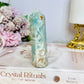 Sky Blue Quartz Tower 10cm