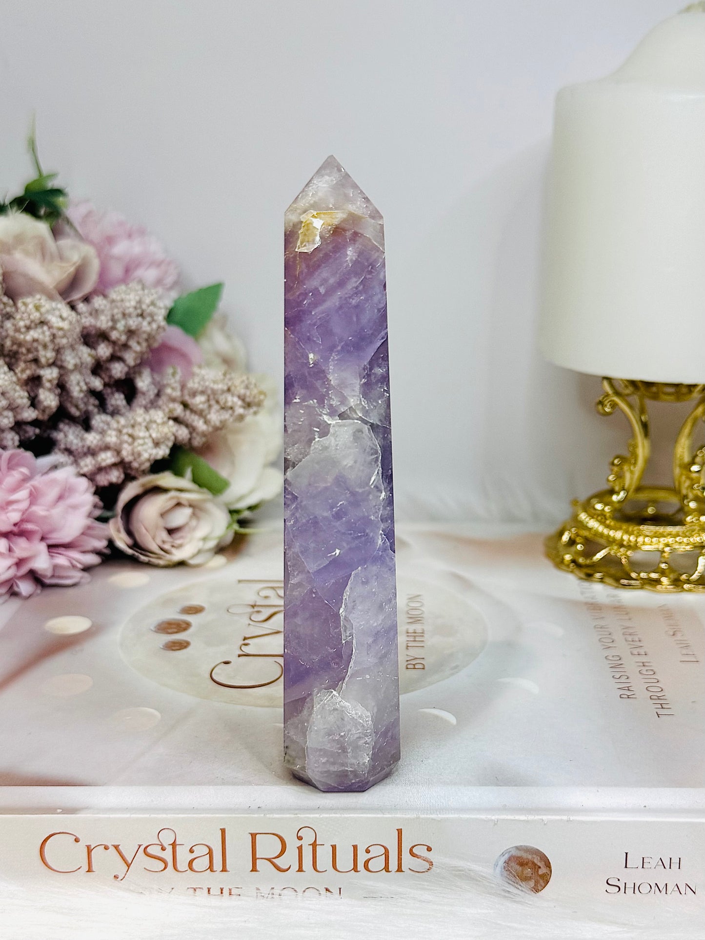 Amethyst Tower 12cm