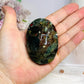 Large Blood Stone Palm Stone