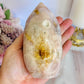 Natural Polished Pink Amethyst Druzy Freeform 12.5cm 652grams