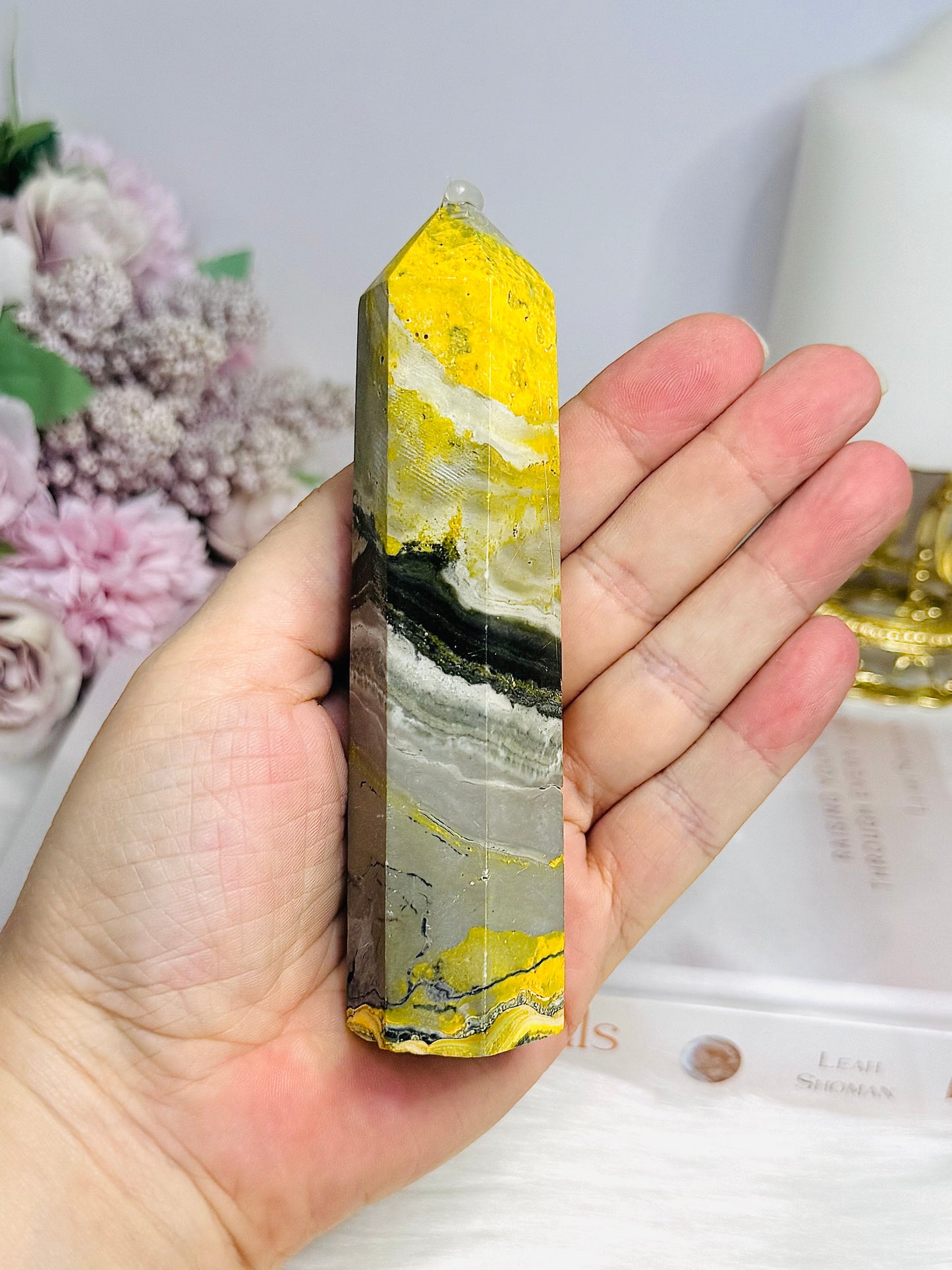 Bumblebee Jasper Tower 13cm