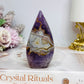Crazy Lace Amethyst Flame | Freeform 9cm