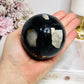 Natural Volcano Agate Druzy Sphere UV Reactive On Stand 489g