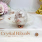 Small Pink Amethyst Druzy Egg | Freeform 4.5cm