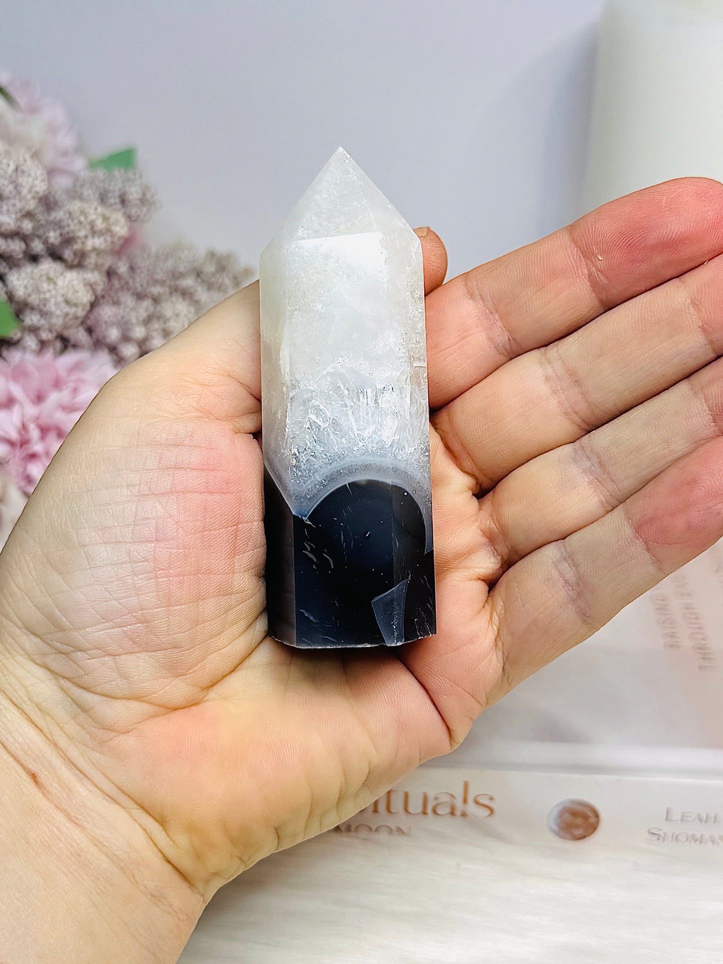 Agate Tower 8cm