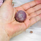 Small Lavender Rose Quartz Sphere On Stand