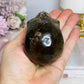 Smokey Quartz Carved Skull 373g 8.5cm