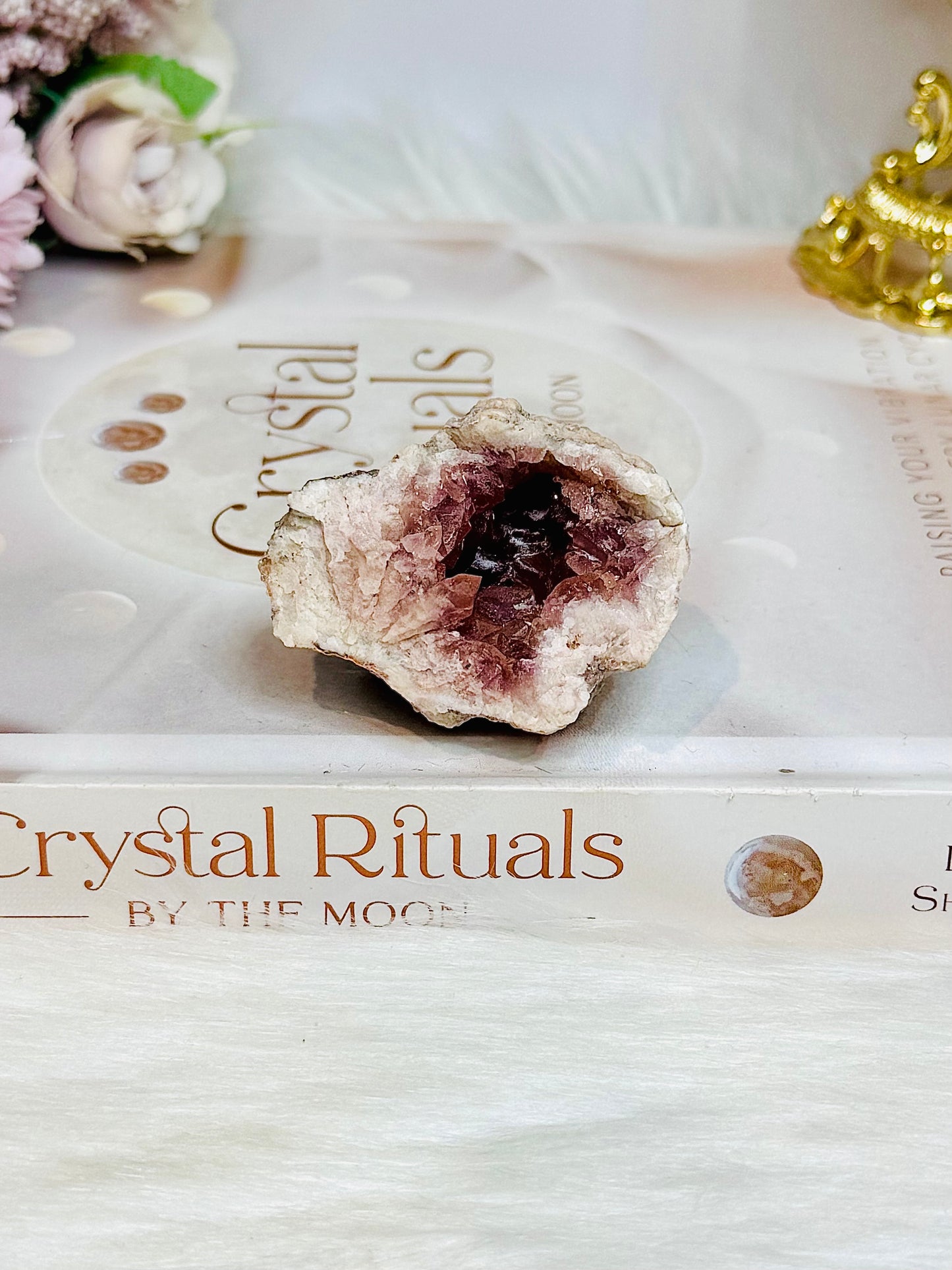 Pink Amethyst Geode